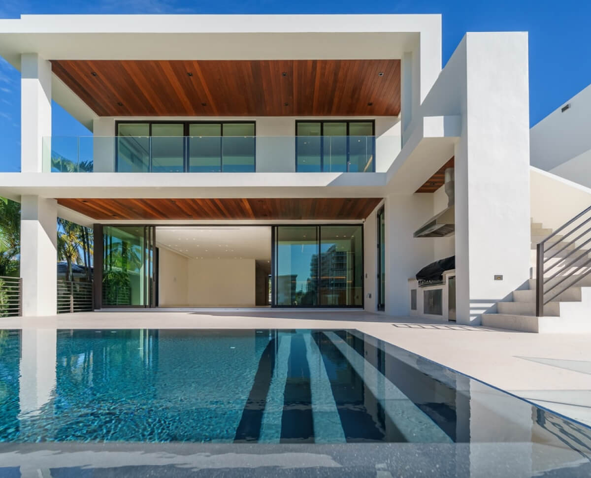 Villa avec une piscine luxe